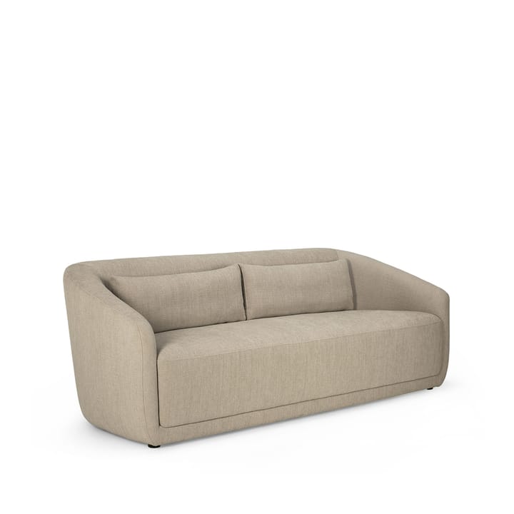 Trapeze 3-seters sofa - Beige 3-seter med 2 puter - Ethnicraft