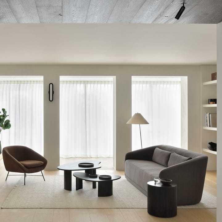 Trapeze 3-seters sofa - Beige 3-seter med 2 puter - Ethnicraft