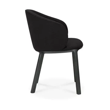 Unda stol - Svartlakert eik-charcoal - Ethnicraft