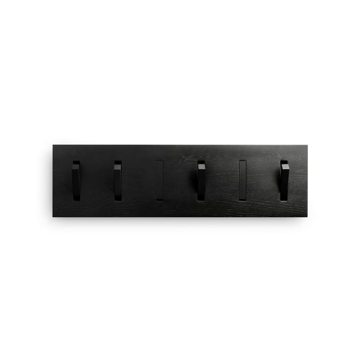 Utilitile wall hanger klesknagger, Lakkert eik – black – large Ethnicraft
