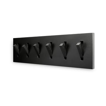 Utilitile wall hanger klesknagger - Lakkert eik – black – large - Ethnicraft