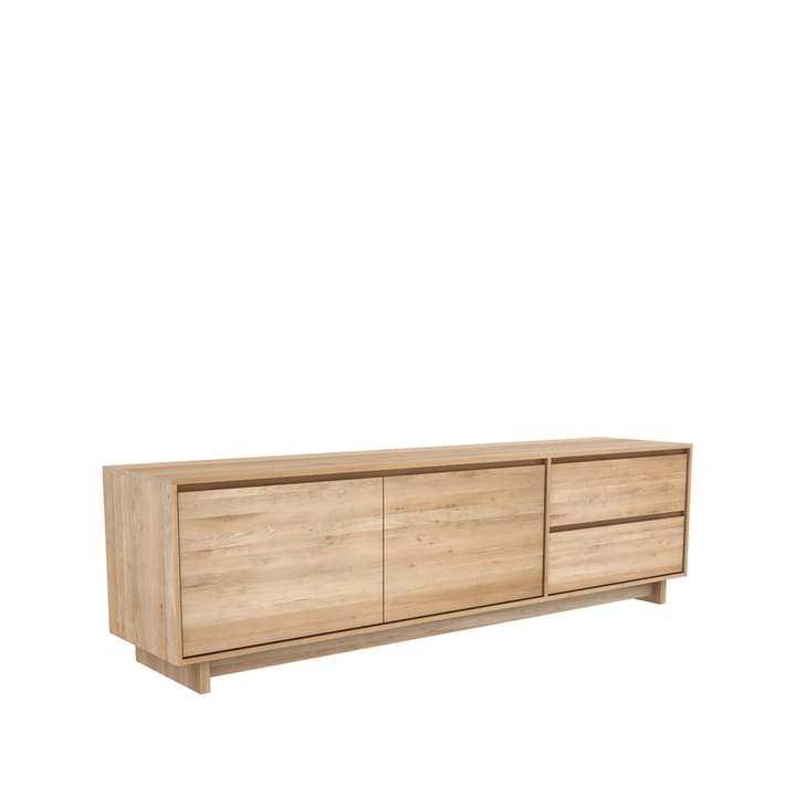 Wave mediebenk 60 x 210 cm - Hardwax oiled oak - Ethnicraft