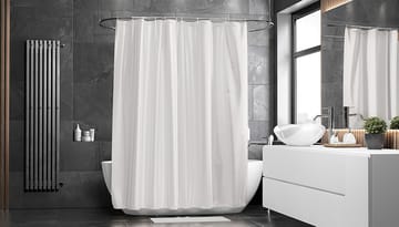 Match dusjforheng 200x240 cm (ekstra høyt) - hvit - Etol Design