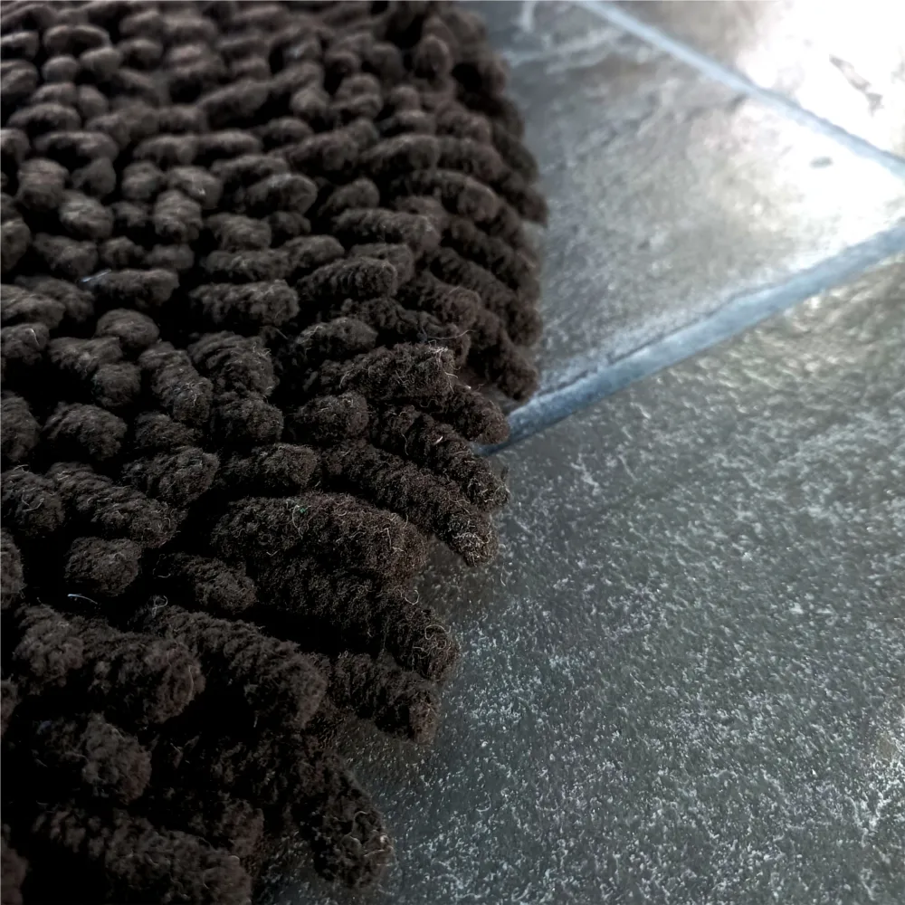 Rasta liten gulvteppe, svart Etol Design