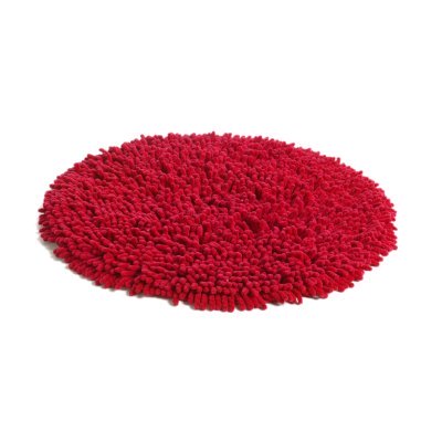 ETOL Design Rasta rund gulvteppe red