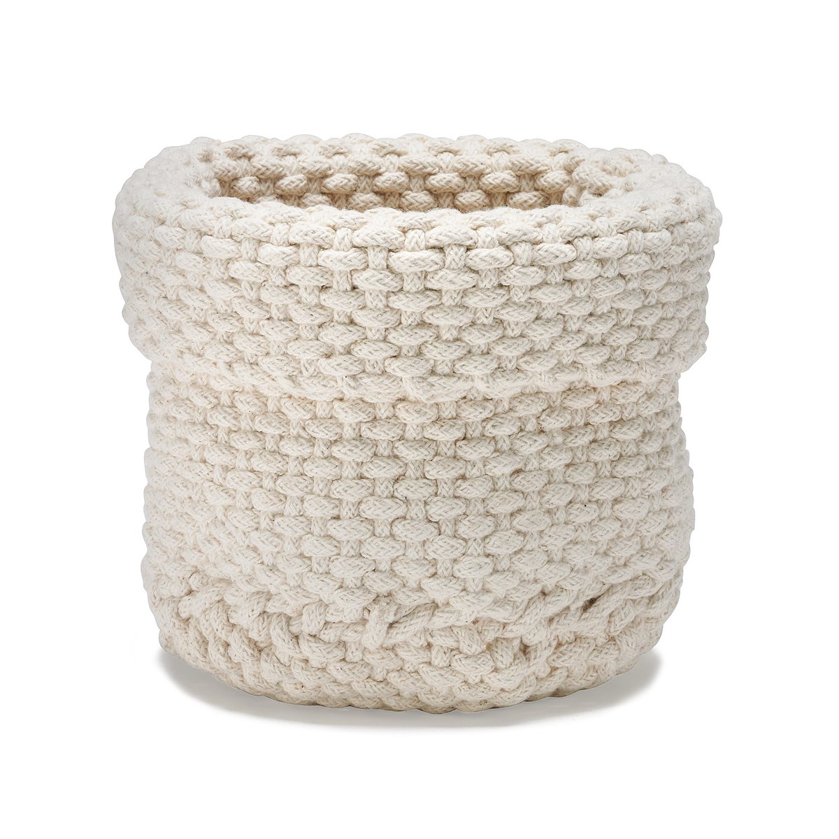 Etol Design Rope oppbevaringskurv naturhvit