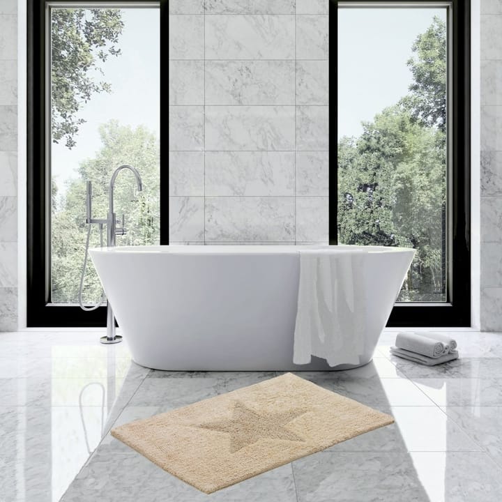 Star liten gulvteppe, natur Etol Design
