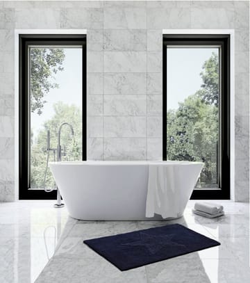 Star liten gulvteppe - navy - Etol Design