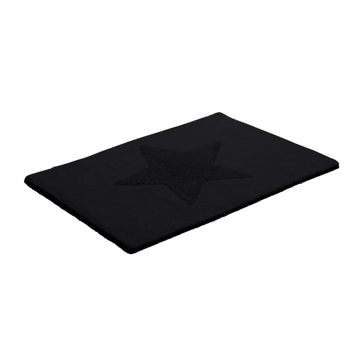 Star liten gulvteppe - svart - Etol Design