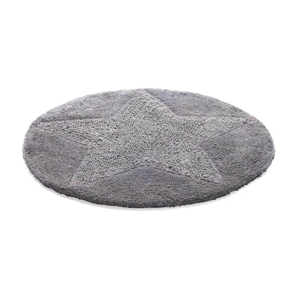 Star rund gulvteppe, grafittgrå Etol Design