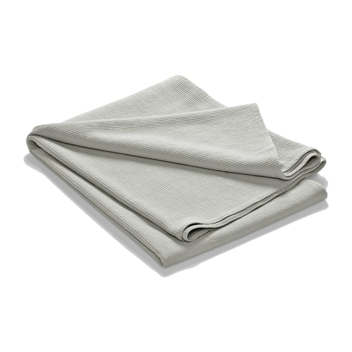 Stripe sengeteppe steinvasket bomull 180 x 260 - Lysegrå - Etol Design