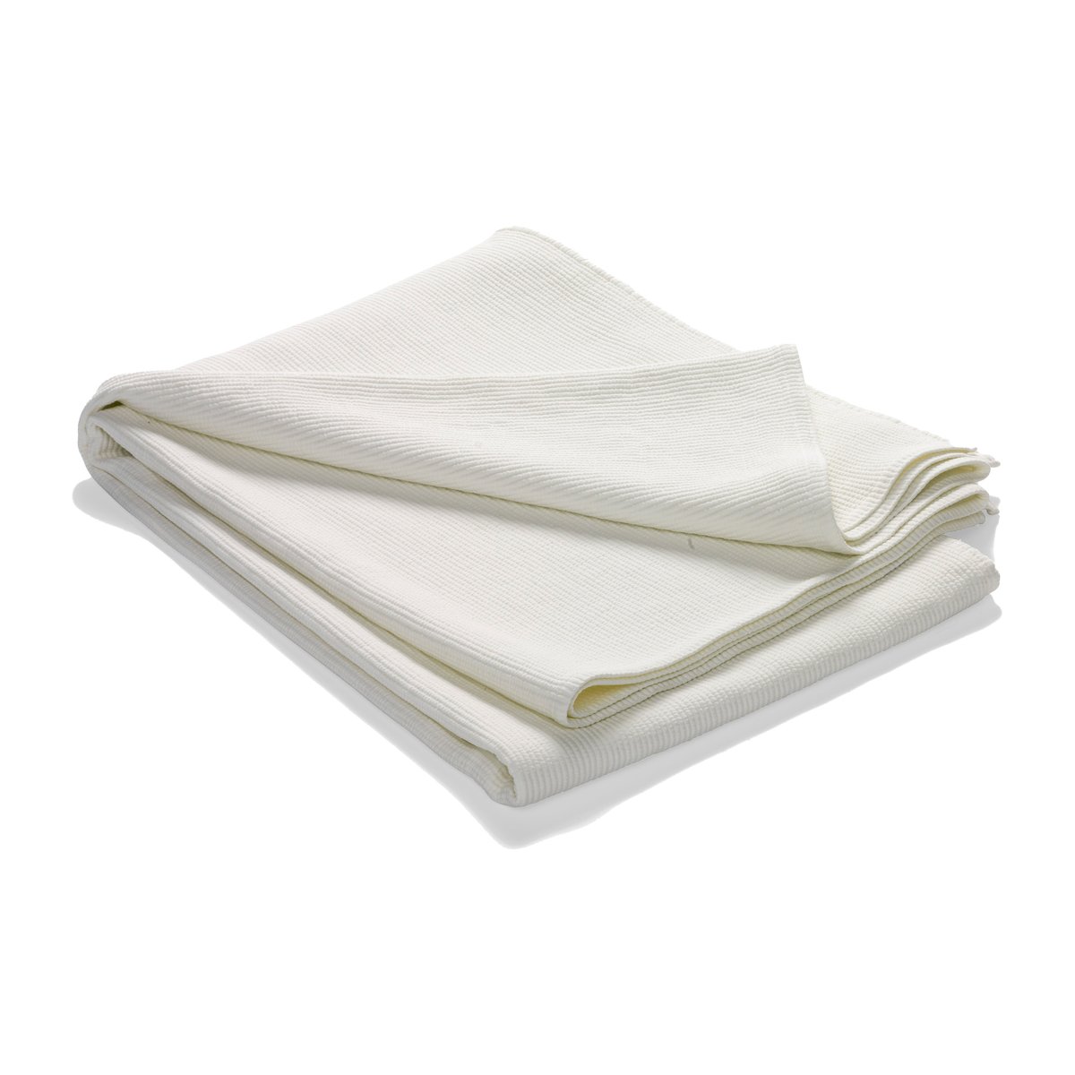 Bilde av Etol Design Stripe sengeteppe steinvasket bomull 180 x 260 Off-white