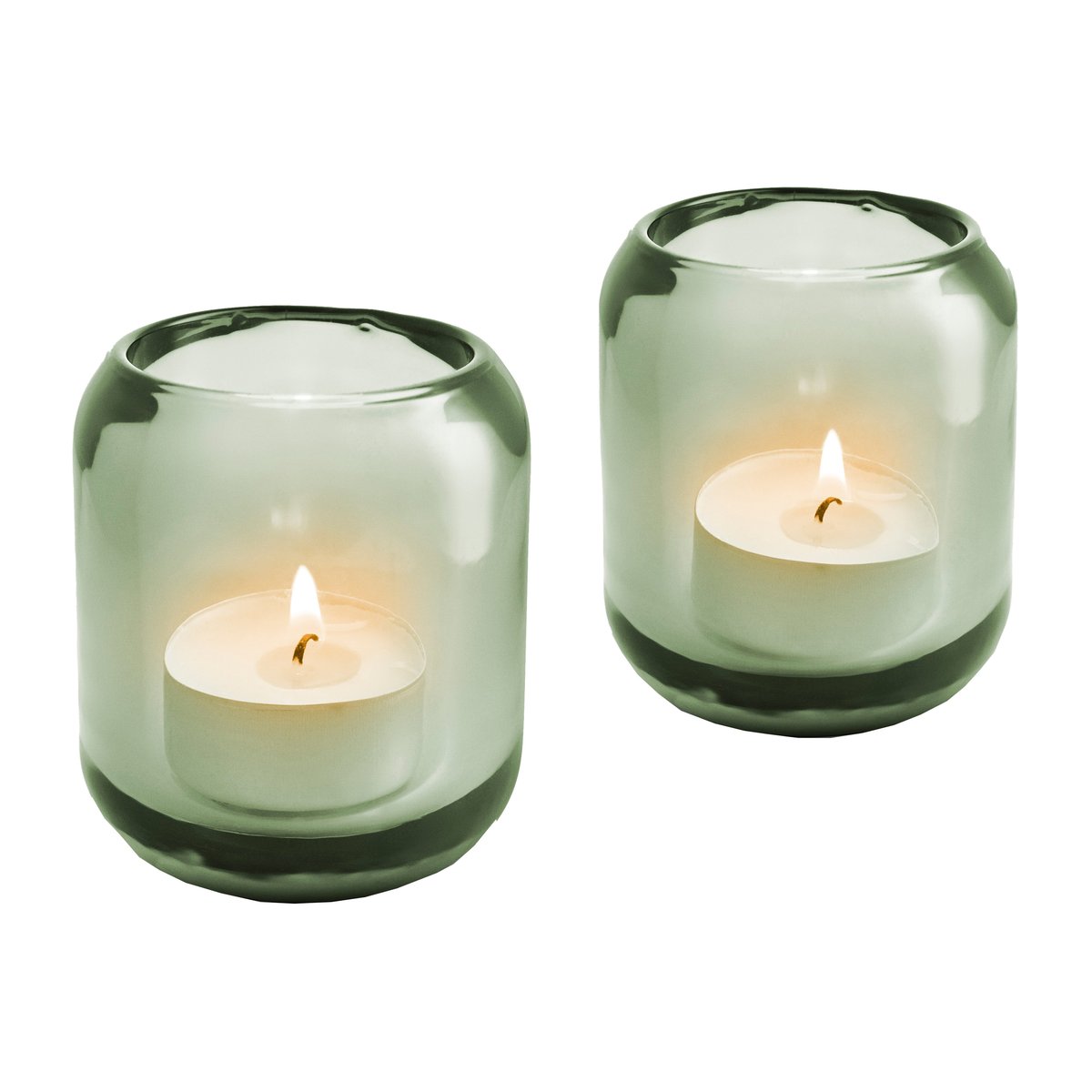Eva Solo Acorn telysholder 2-pakning Leaf green | Skandinavisk Design | Telysholdere, Lykter & Lysfat | Grønn