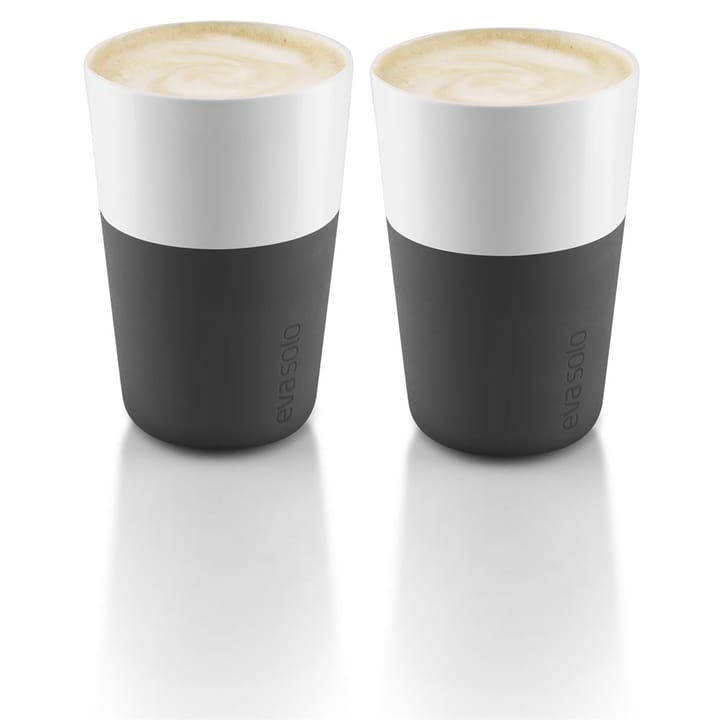 Eva Solo Caffè latte-kopp 2-pakning - Black - Eva Solo