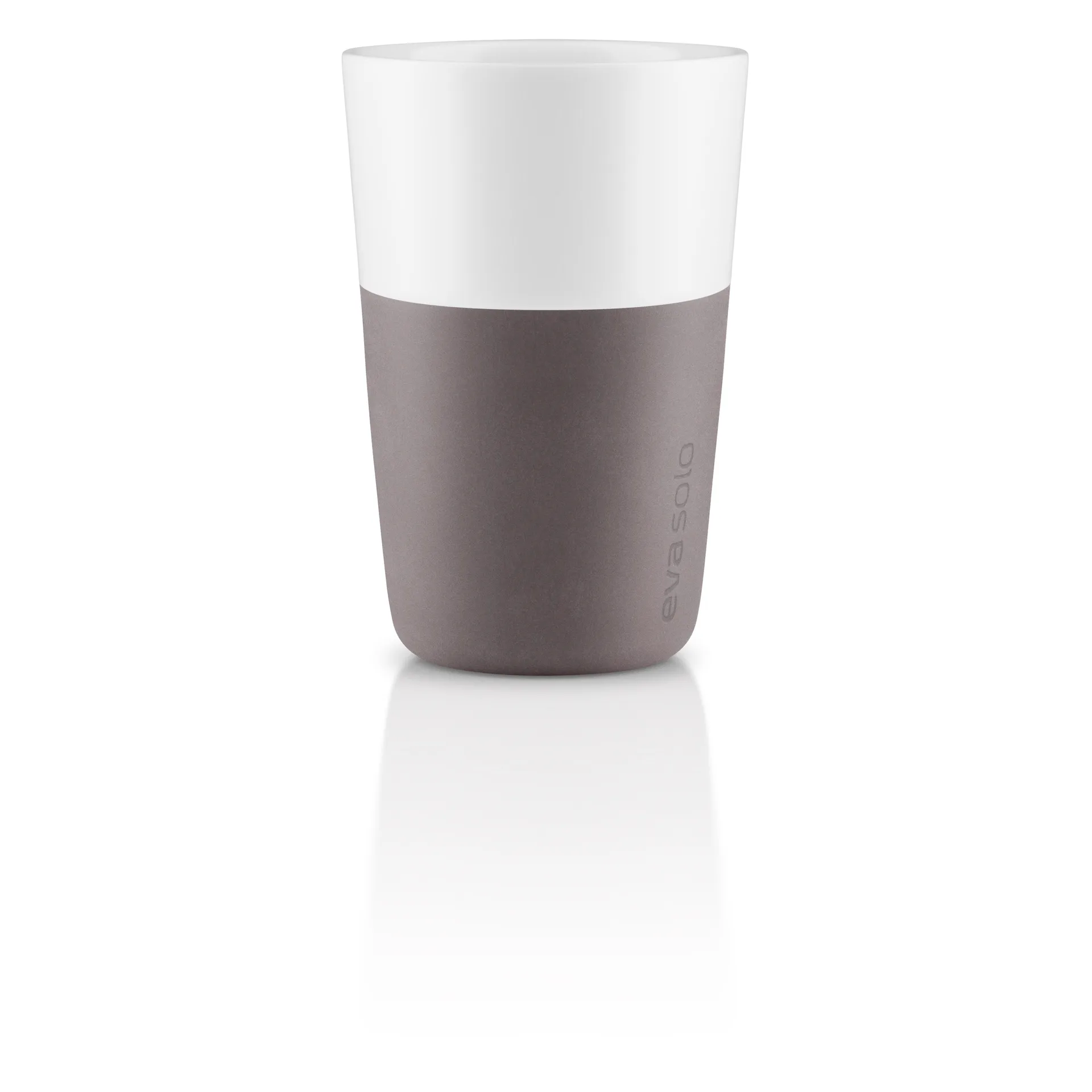 Eva Solo Caffè latte-kopp 2-pakning, Elephant grey Eva Solo