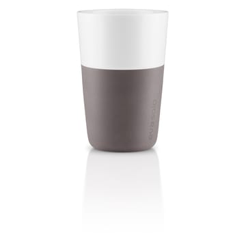 Eva Solo Caffè latte-kopp 2-pakning - Elephant grey - Eva Solo