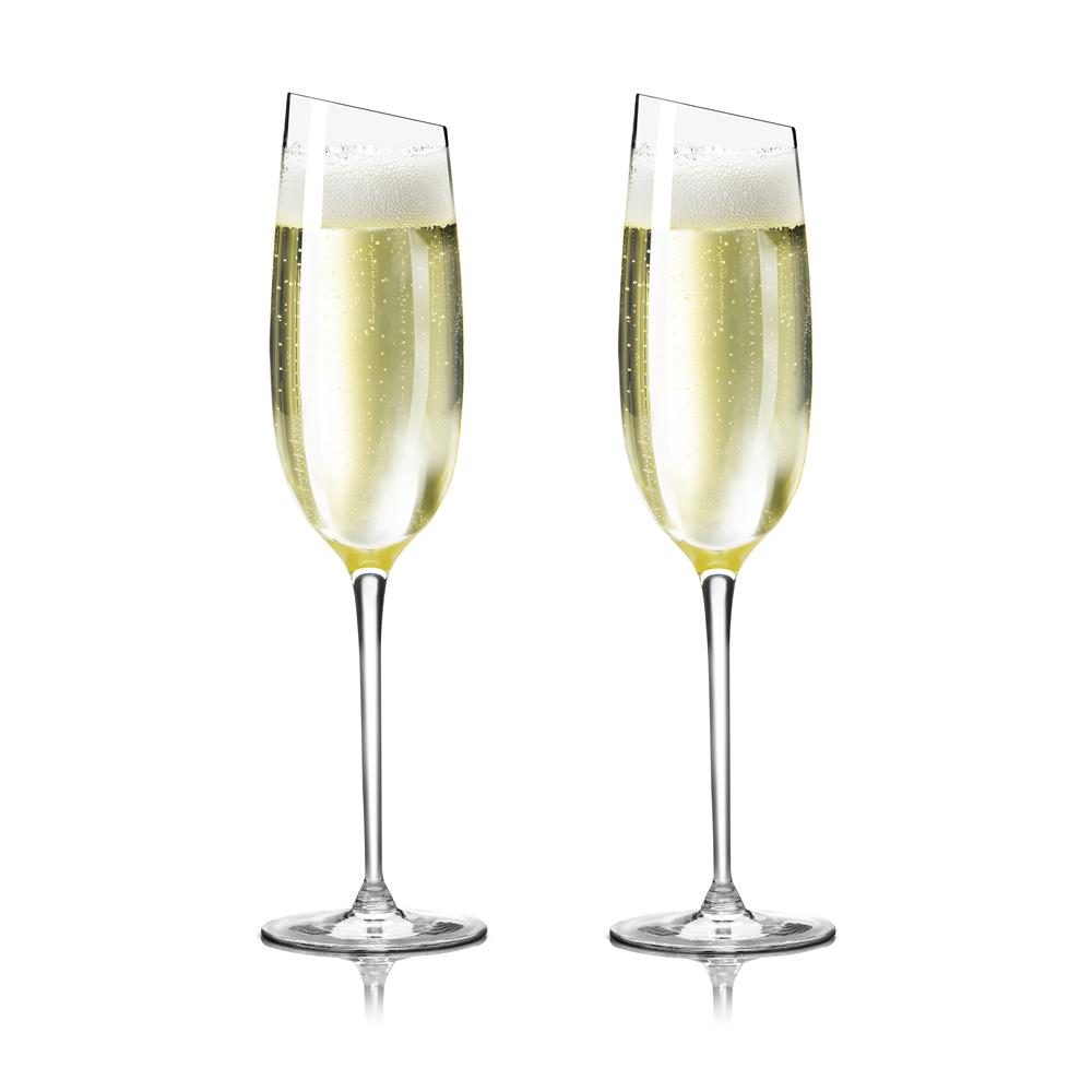 champagneglass 2-pakk