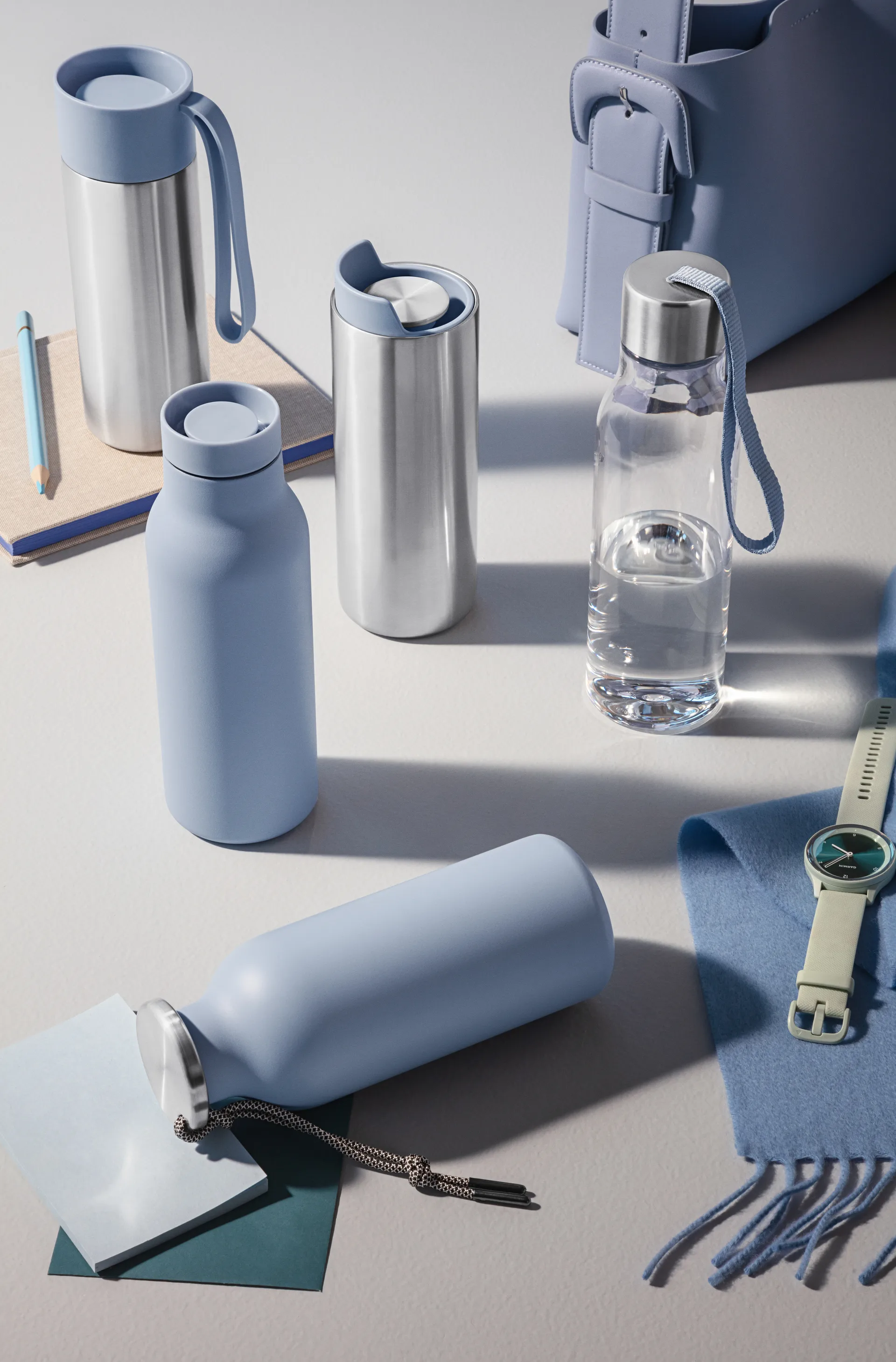 Eva Solo drikkeflaske 0,5 l, Blue sky Eva Solo