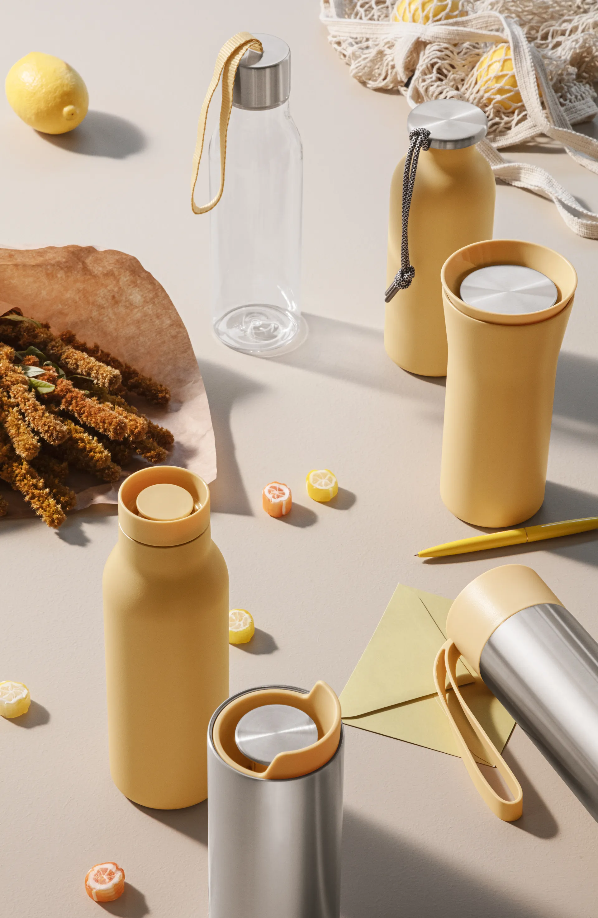 Eva Solo drikkeflaske 0,5 l, Golden sand Eva Solo