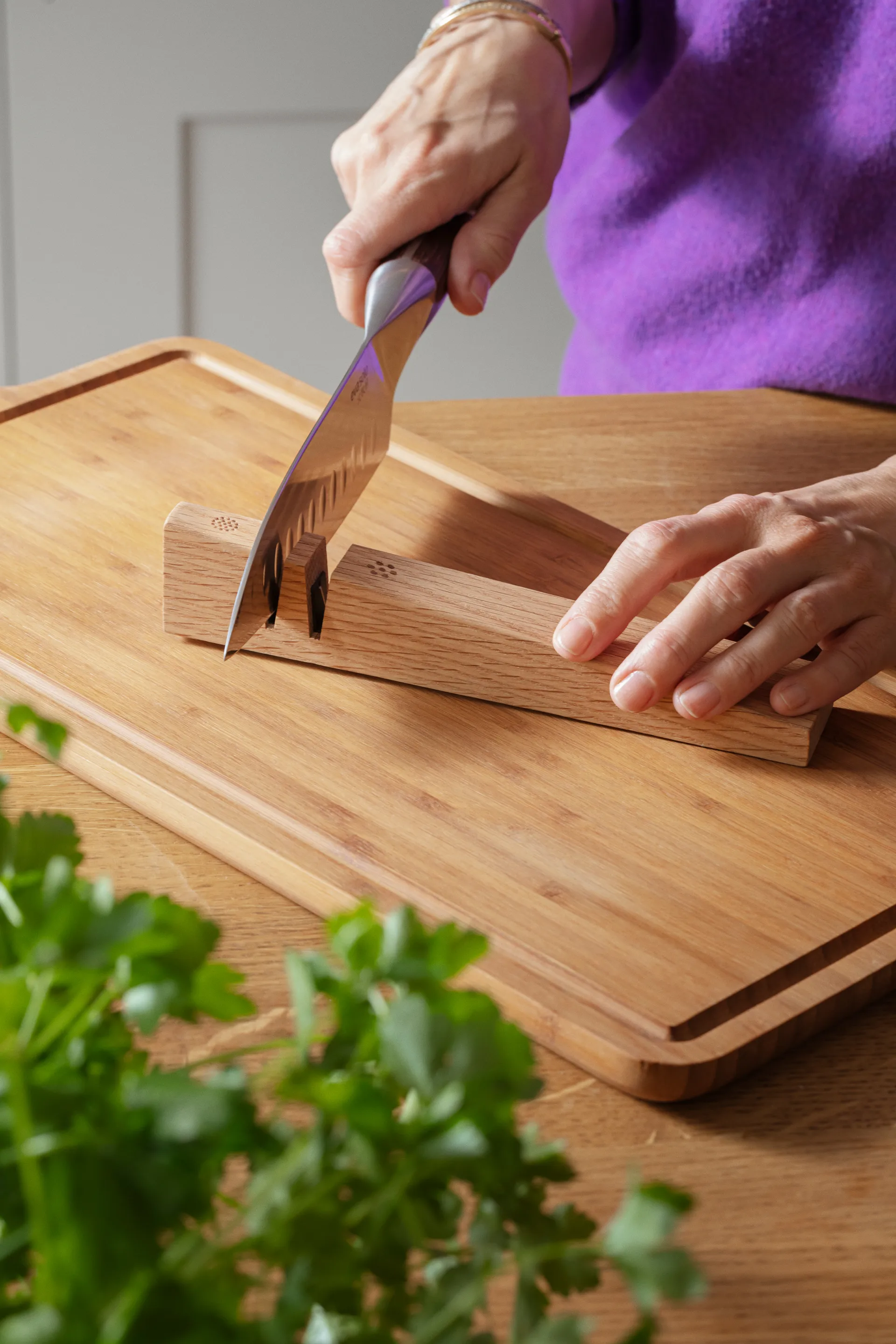 Eva Solo Eastern knivslip, Oak Eva Solo