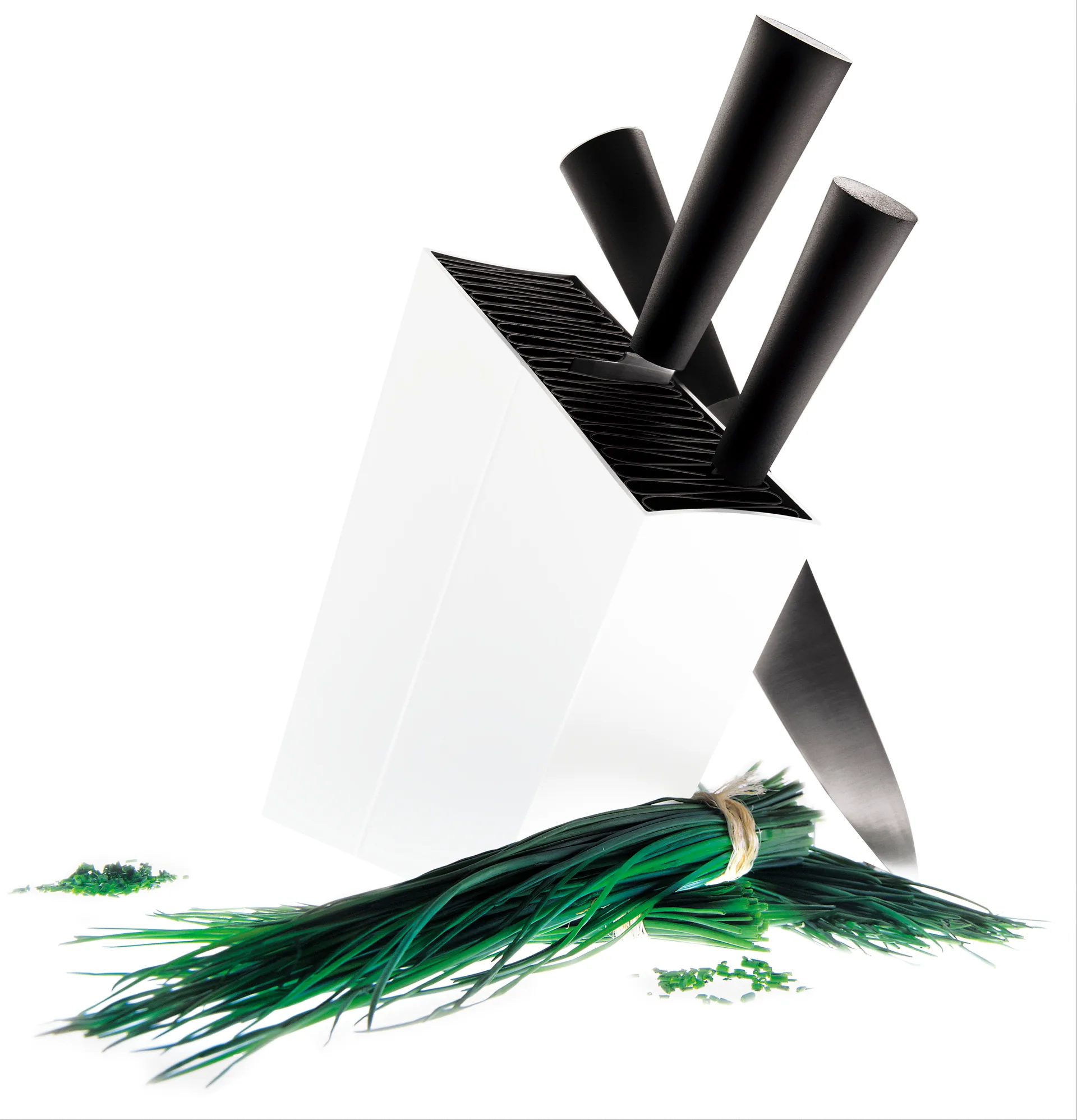 Eva Solo knivblokk, hvit Eva Solo