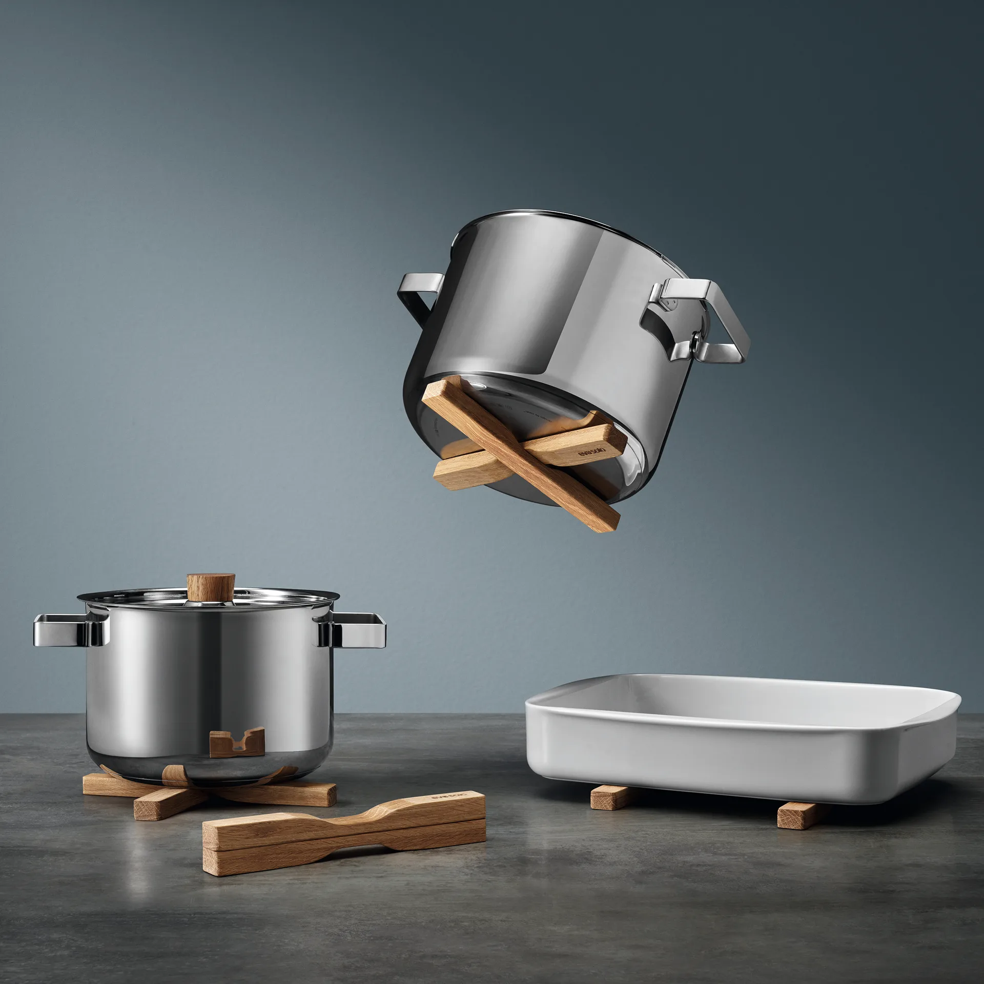 Eva Solo magnetiskt gryteunderlag oak, Brun Eva Solo