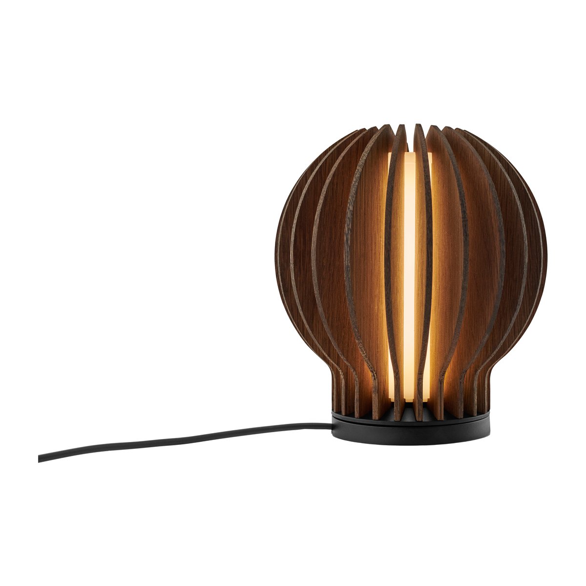 Bilde av Eva Solo Eva Solo Radiant LED oppladbar lampe rund Smoked oak