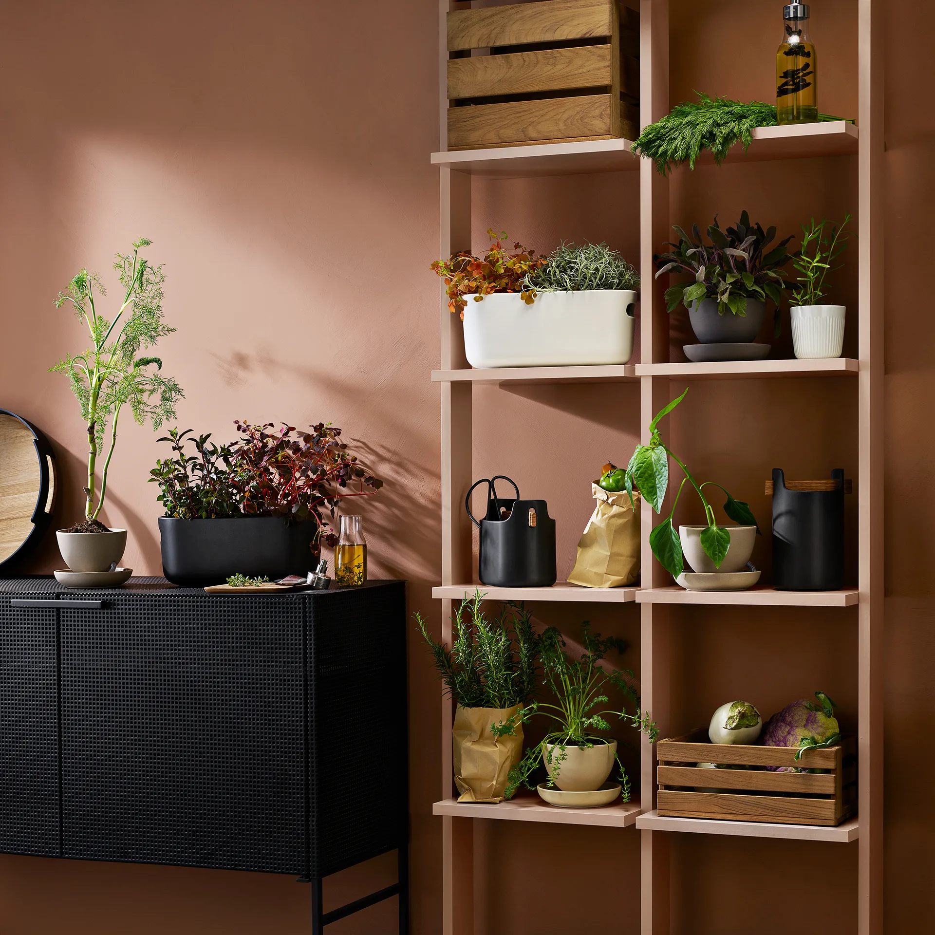 Eva Solo selvvannende herb organiser, Hvit Eva Solo