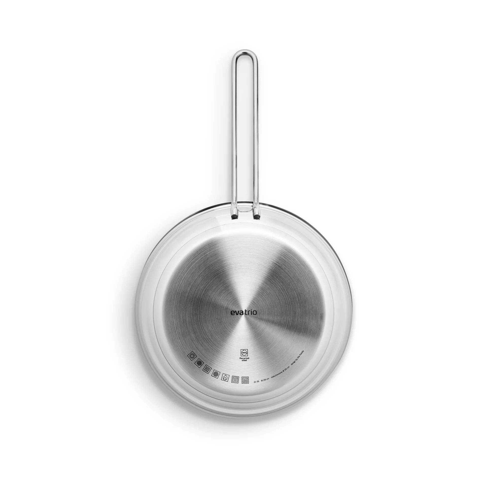 Eva Solo steel base stekepanne, Stainless steel, Ø28 cm Eva Solo