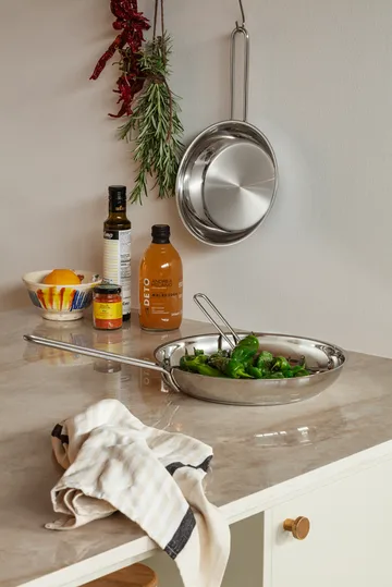 Eva Solo steel base stekepanne - Stainless steel, Ø28 cm - Eva Solo