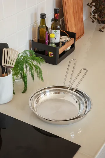 Eva Solo steel base stekepanne - Stainless steel, Ø28 cm - Eva Solo