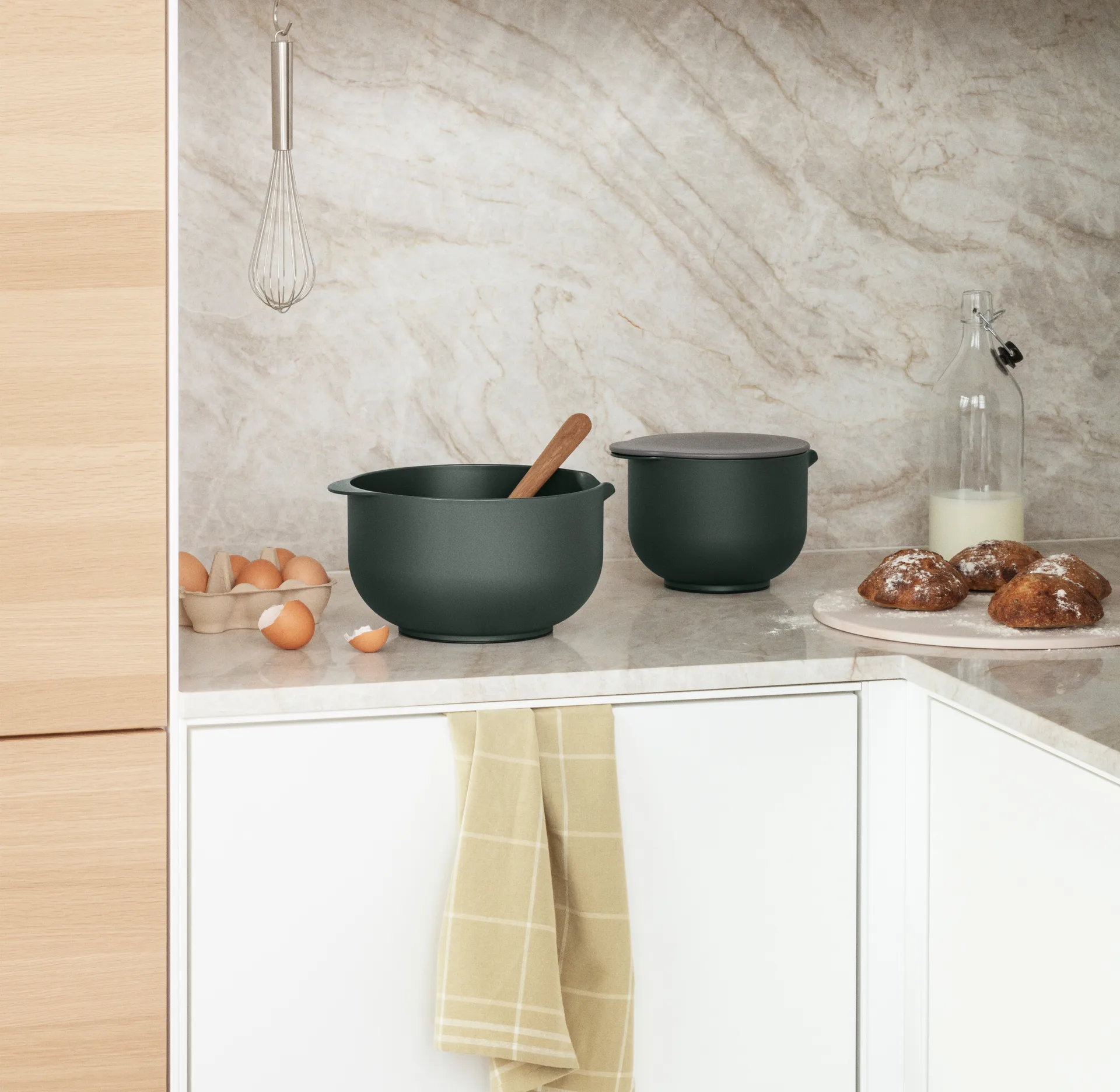 Eva Trio blandebolle, Emerald green, 3 deler Eva Solo