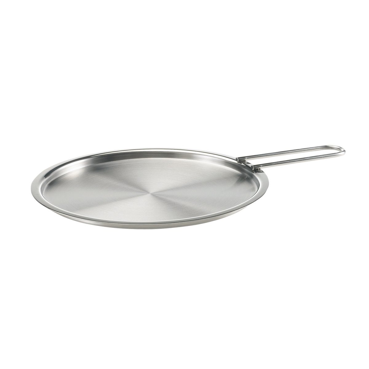 Eva Trio - Flatt lokk 24 cm stål