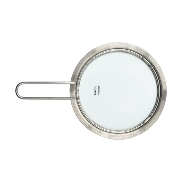 Eva Trio glasslokk resirkulert rustfritt stål, Ø16 cm Eva Solo