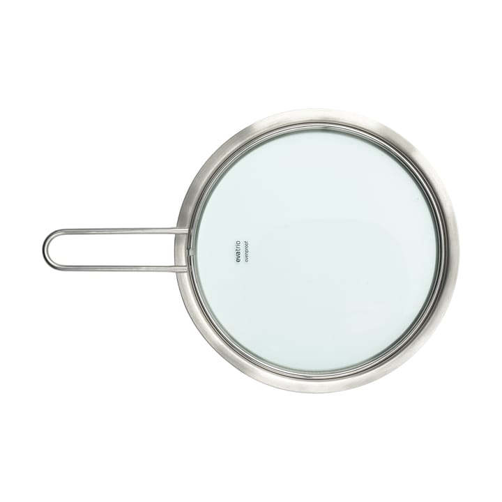 Eva Trio glasslokk resirkulert rustfritt stål, Ø20 cm Eva Solo