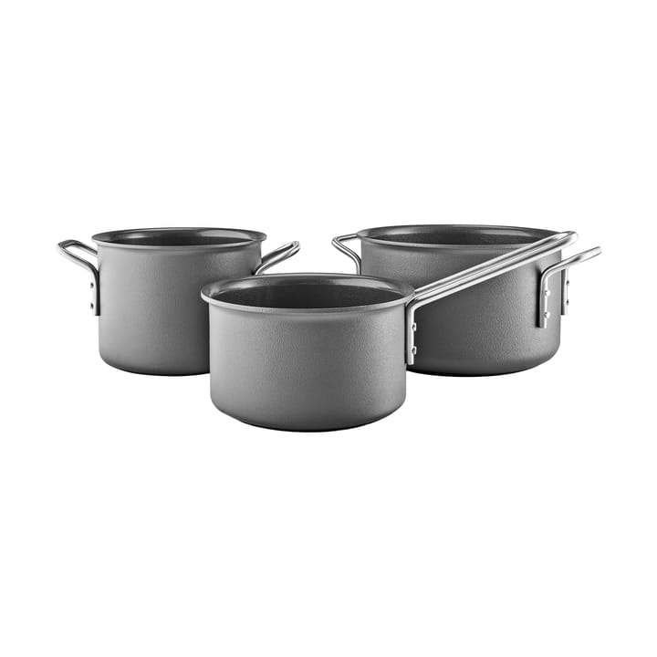 Eva Trio Grey Line grytesett - 3 deler - Eva Solo