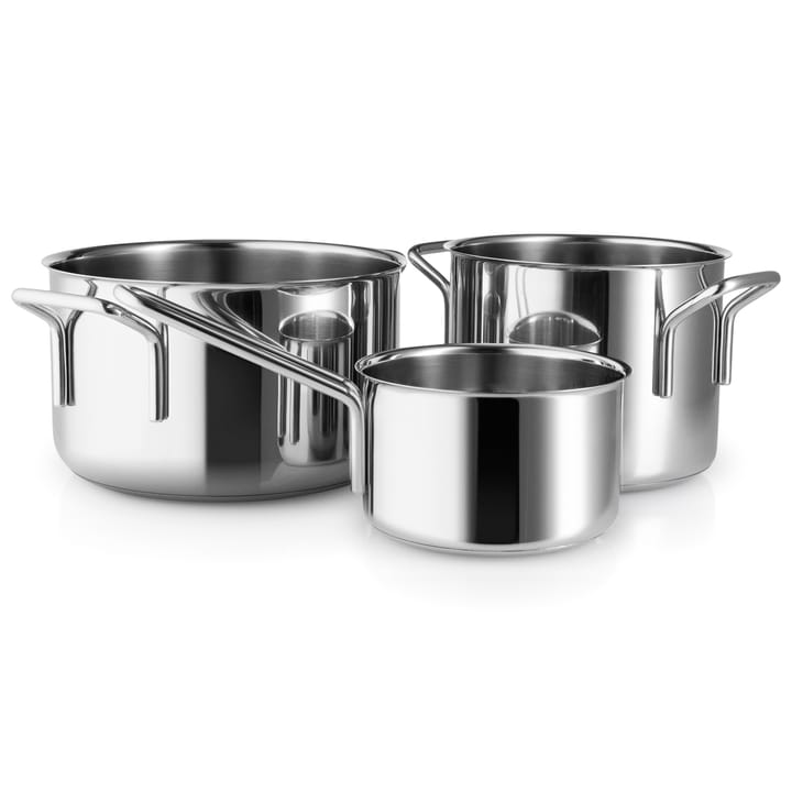 Eva Trio grytesett 3 deler, Rustfritt stål Eva Solo