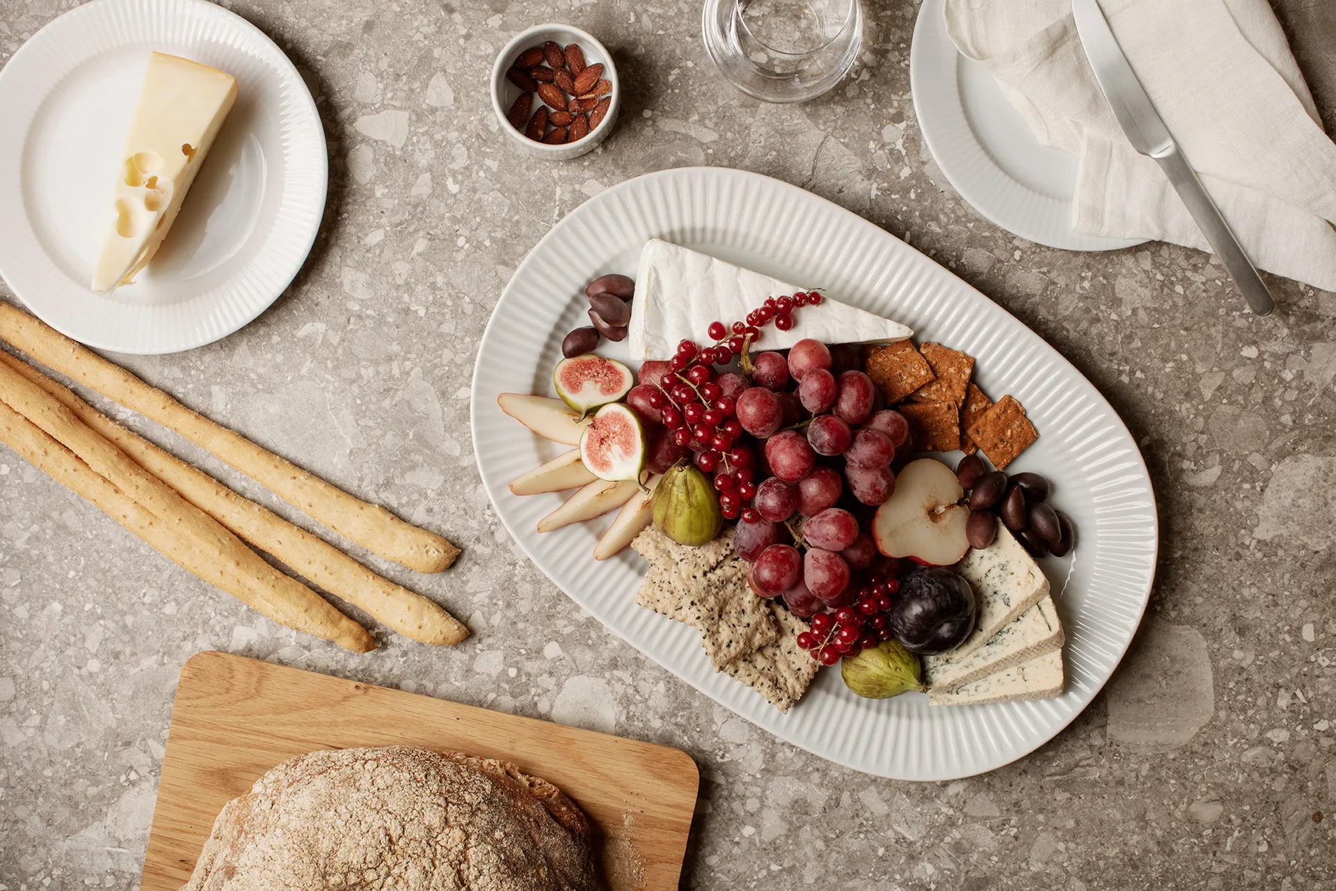 Eva Trio Legio Nova serveringsfat 29 x 42 cm, Hvit Eva Solo