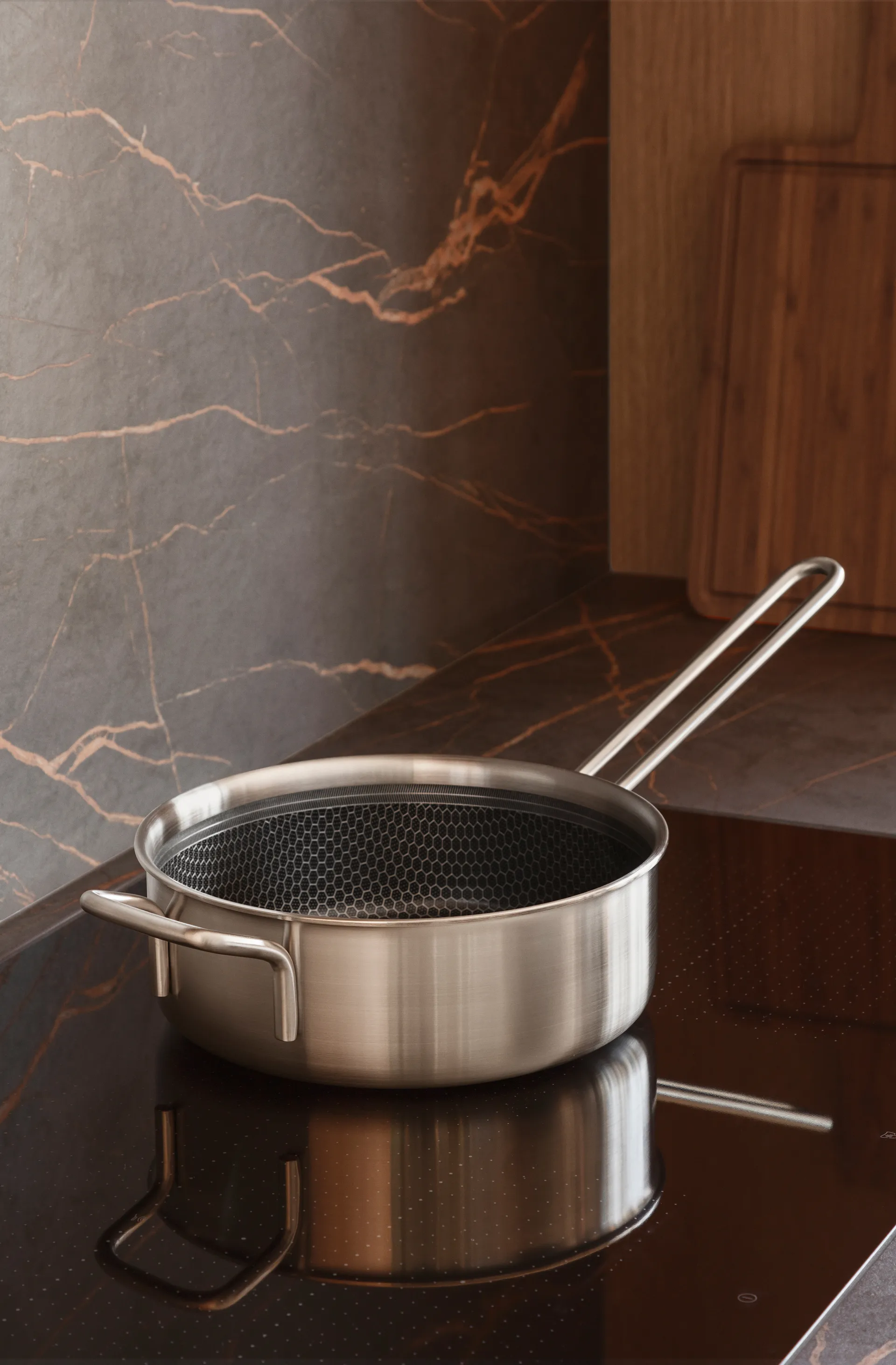 Eva Trio Multi sauteuse Mosaic Slip-Let, 24 cm Eva Solo