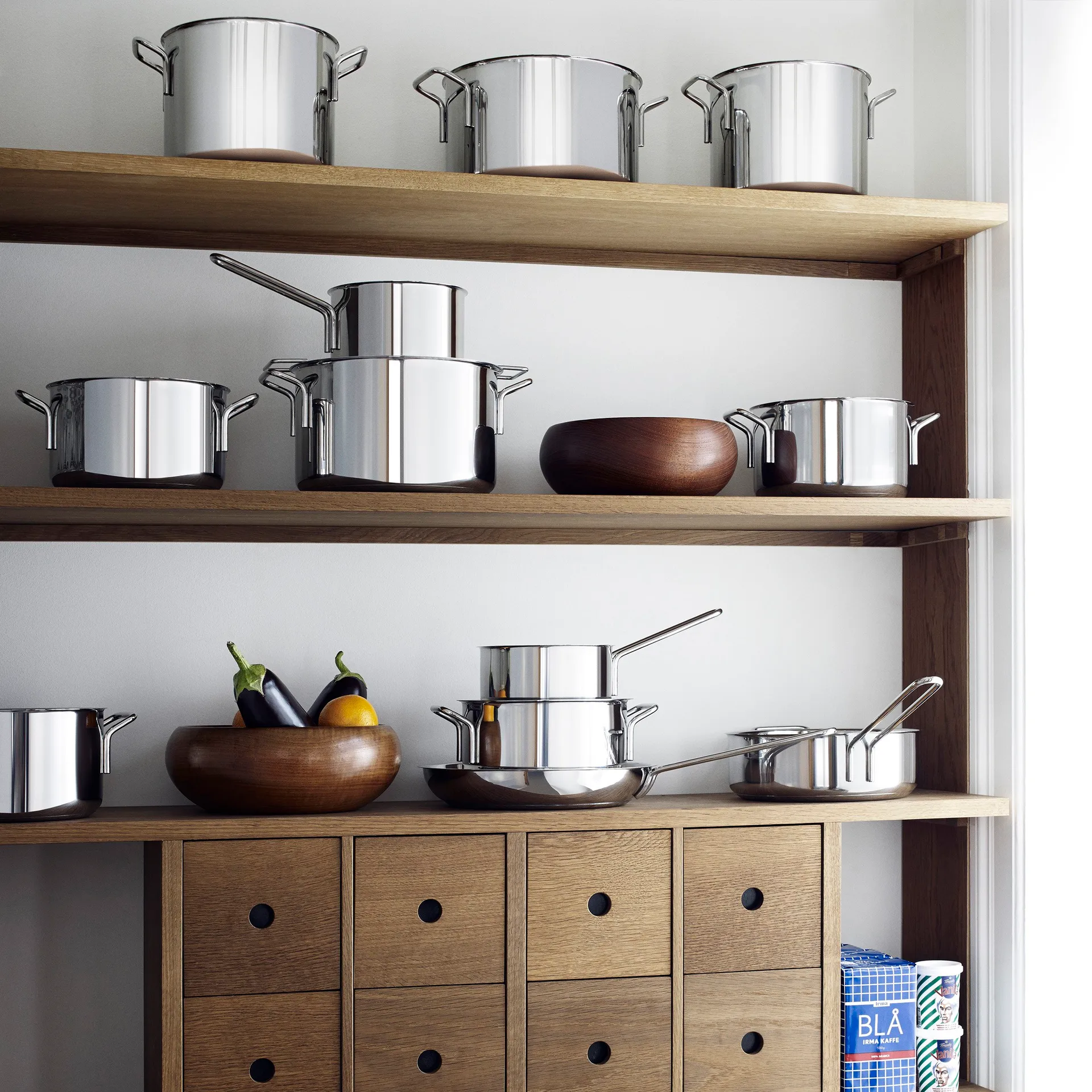 Eva Trio rustfri stålgryte, 2,2 l Eva Solo