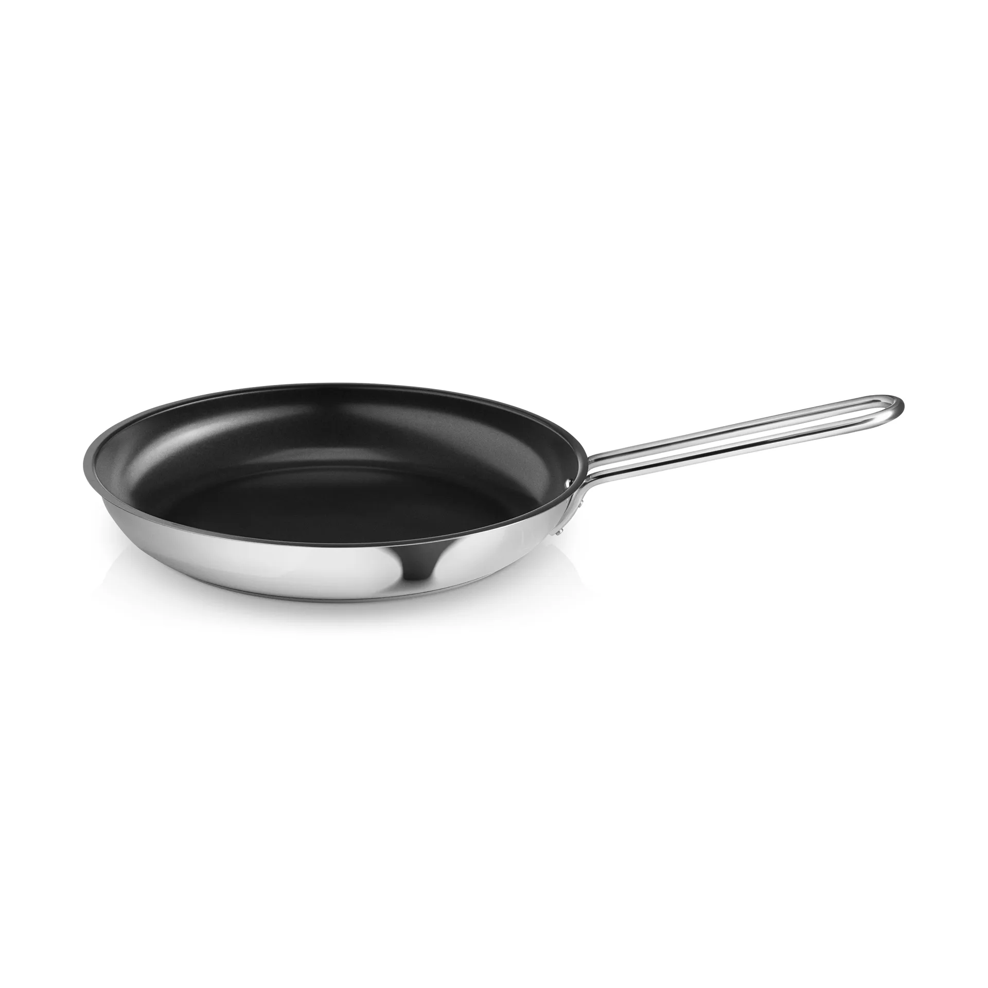 Eva Trio Stainless Steel Slip-Let keramisk stekepanne, 32 cm Eva Solo