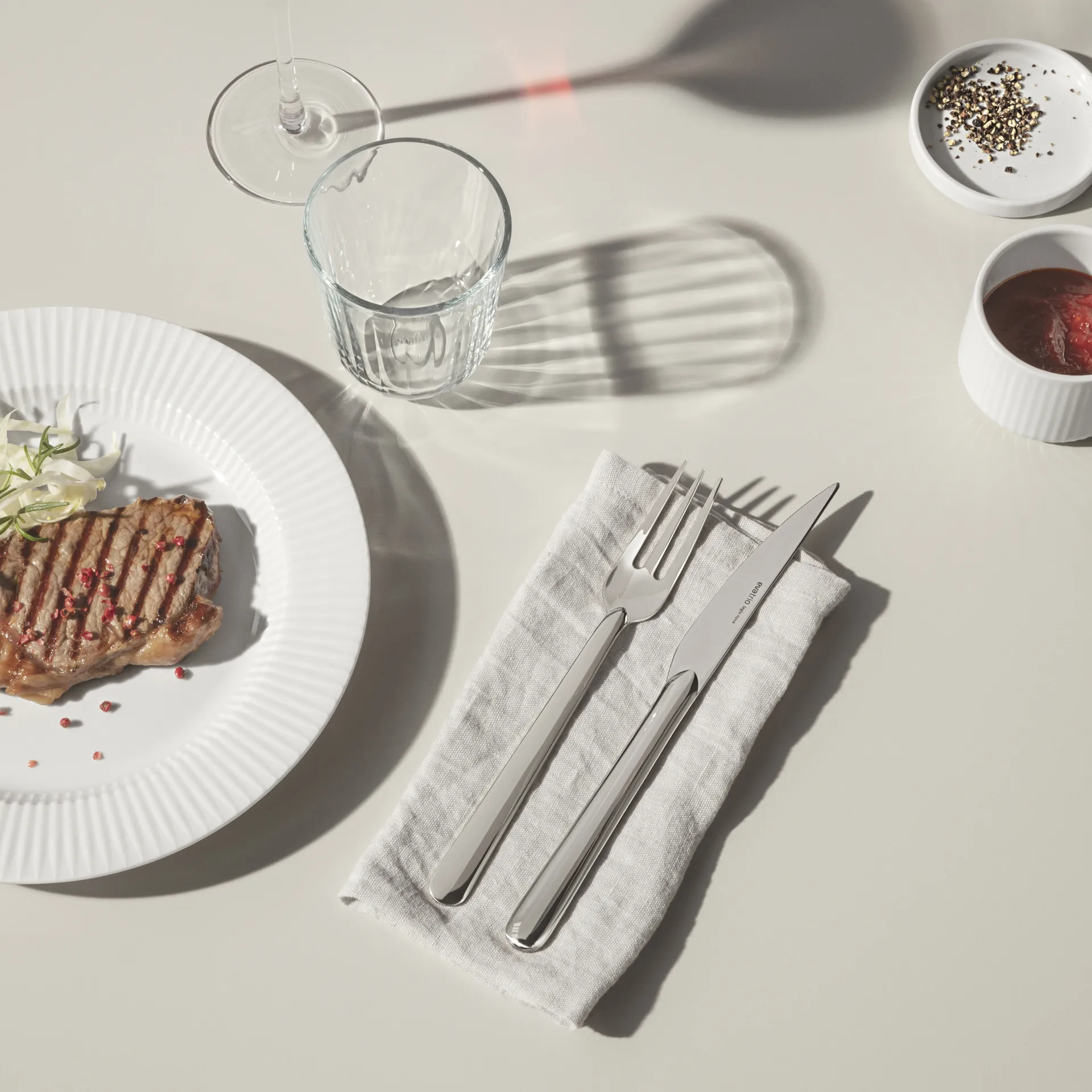 Legio Nova grillbestikk 8 deler, Rustfritt stål Eva Solo