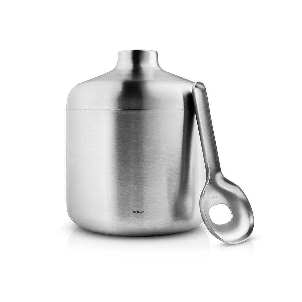 Liquid Lounge ishink med skje 1,4 l, Brushed steel Eva Solo