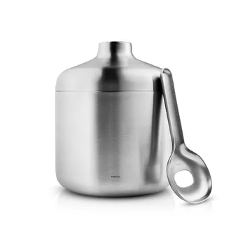 Liquid Lounge ishink med skje 1,4 l - Brushed steel - Eva Solo