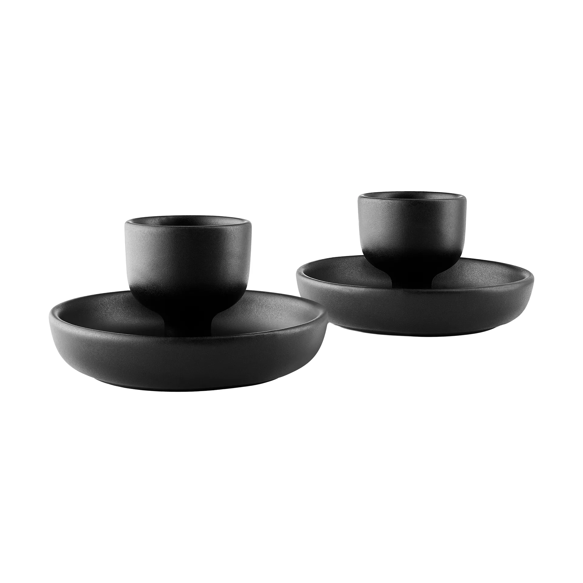 Nordic kitchen eggeglass 2-pakning, Black Eva Solo