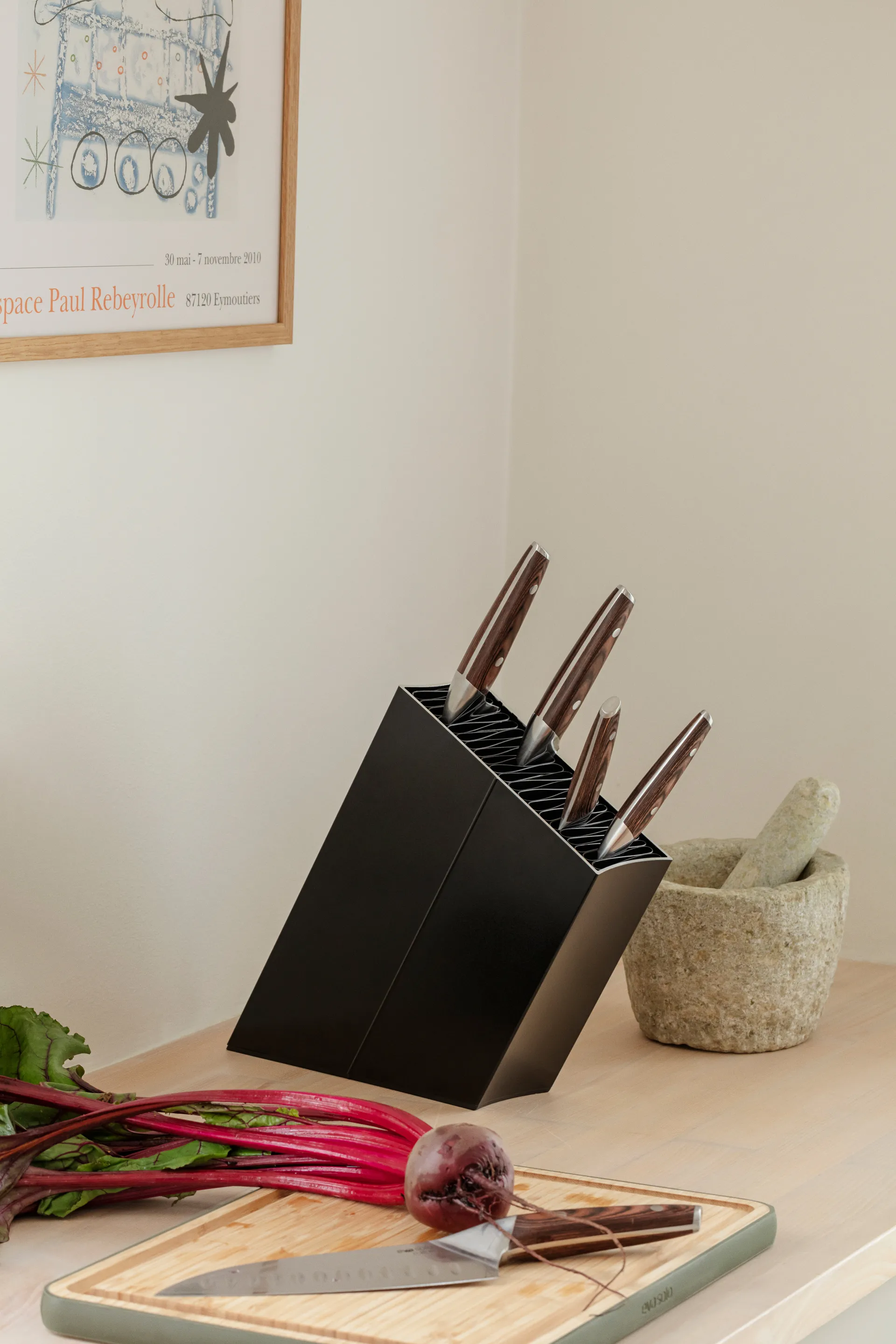 Nordic Kitchen grønnsakskniv 13 cm, Damaskusstål Eva Solo