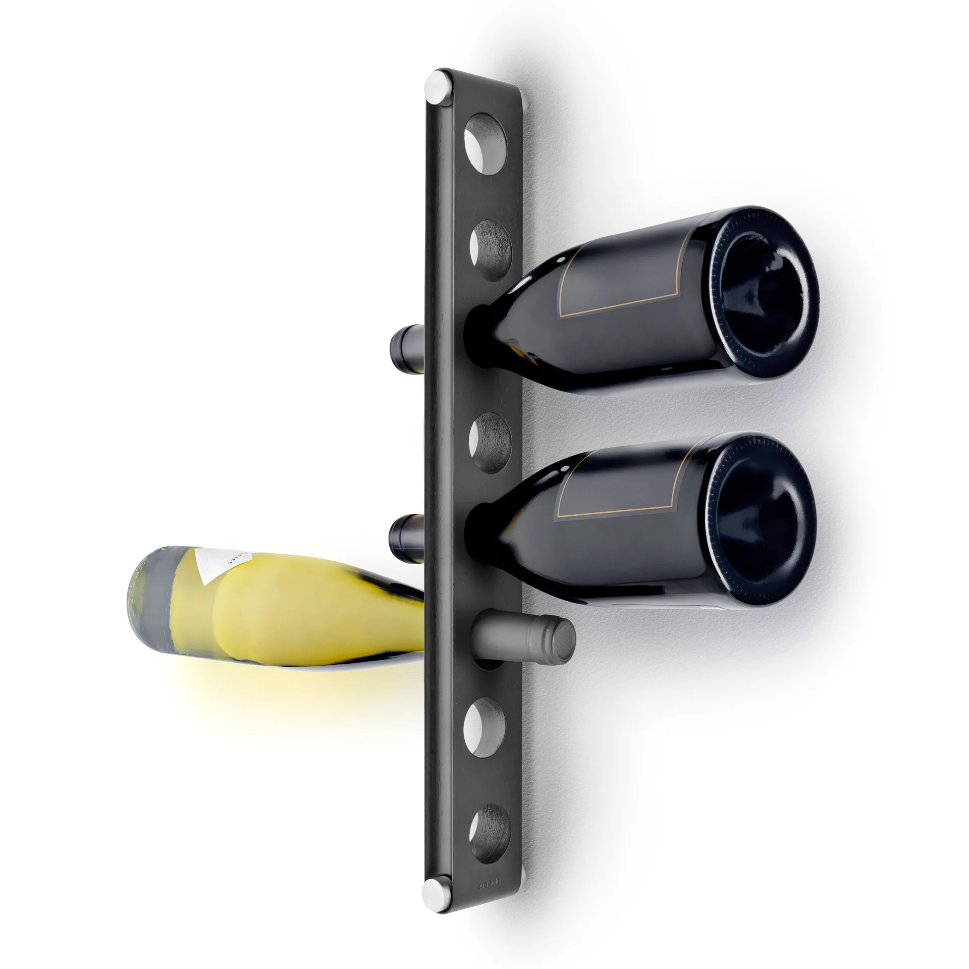 Nordic Kitchen hengende vinstativ, Black Eva Solo