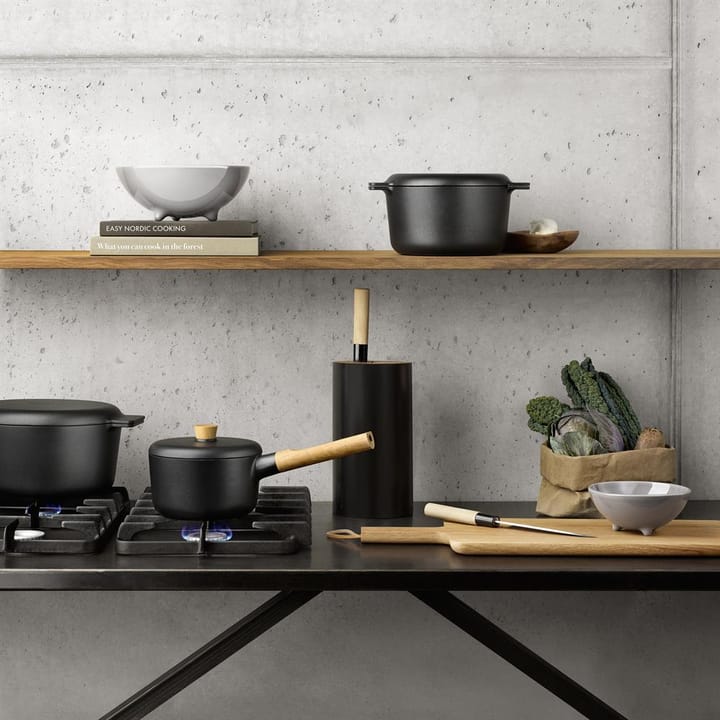 Nordic Kitchen knivblokk, sort Eva Solo