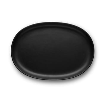 Nordic Kitchen oval tallerken 18,5 x 26 cm - Sort - Eva Solo