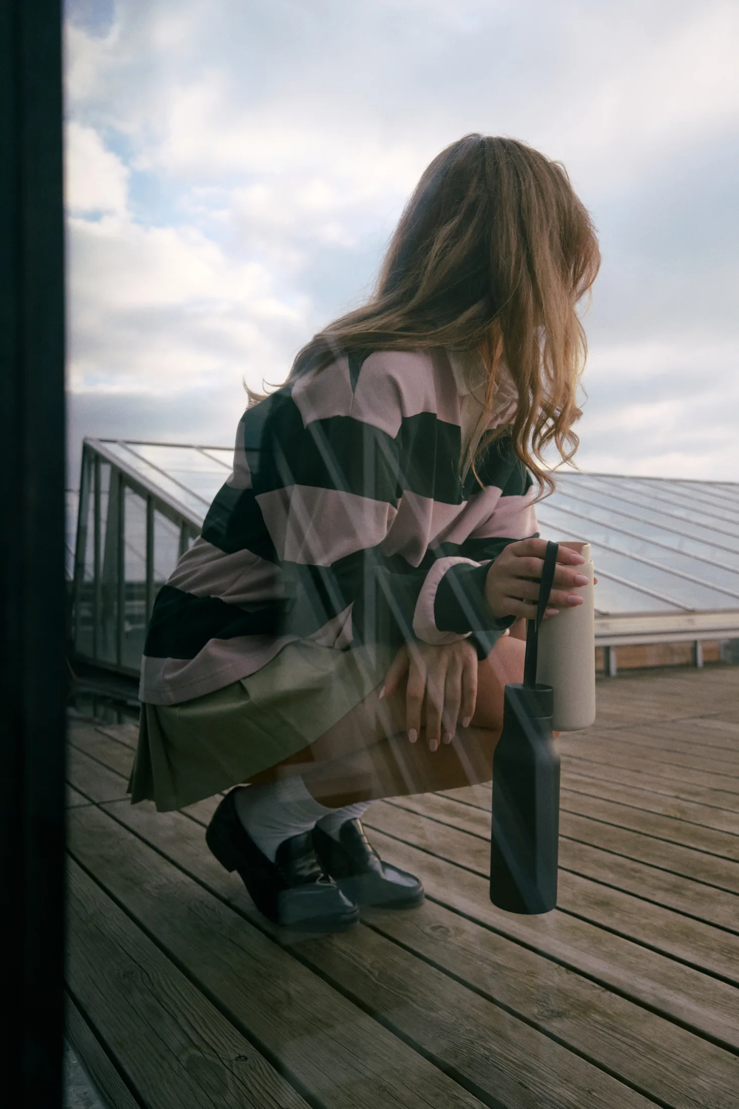 RE-Hydrate termoflaske, Black, 0,5 L Eva Solo